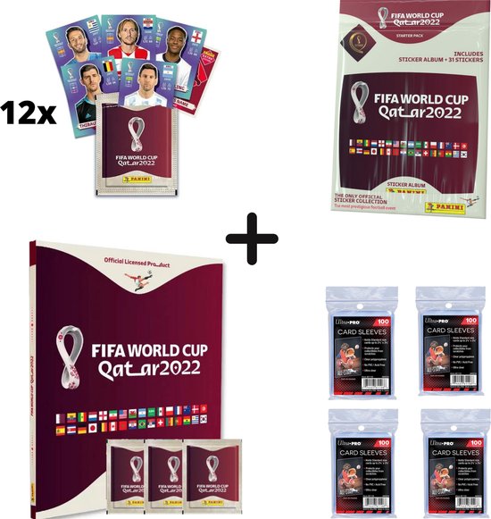 Afbeelding van het spel Panini 2022 Qatar World Cup Sticker Super Pack