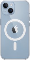 iPhone 14 Hoesje - Magnetisch - Doorzichtig - Transparant - MagSafe compatible - Geschikt voor Apple iPhone 14