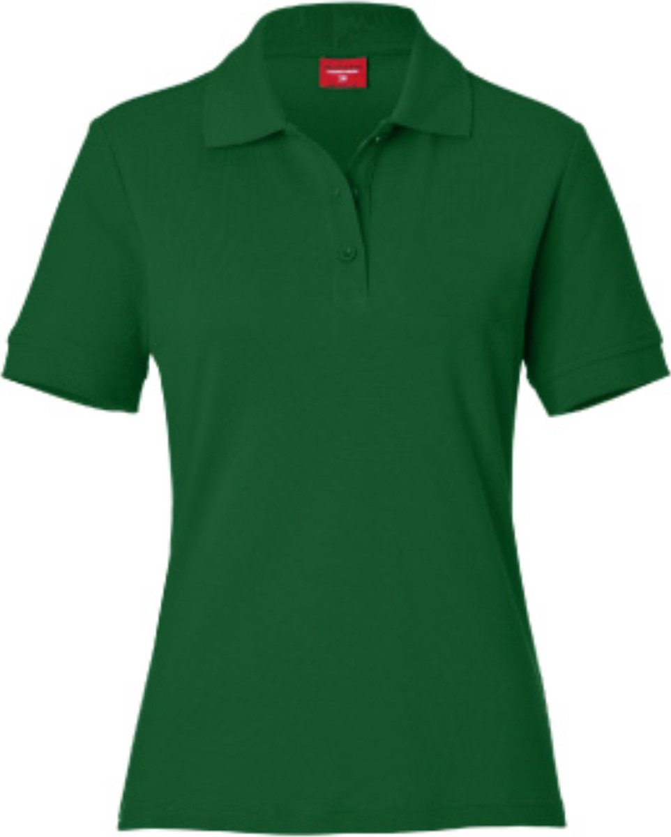 Masita | Basic Poloshirt Dames Korte Mouw Sportpolo - GREEN - 34