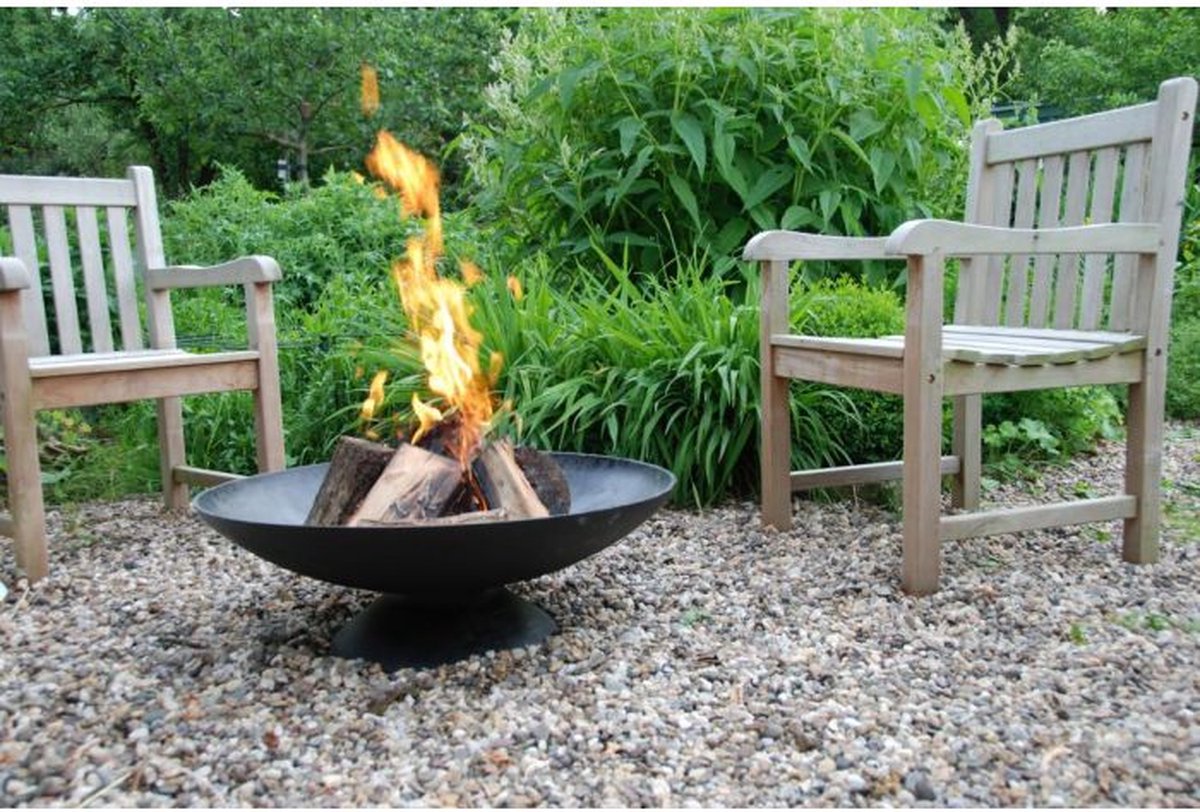 Esschert Design Vasque à feu Ø 60 cm - Fonte