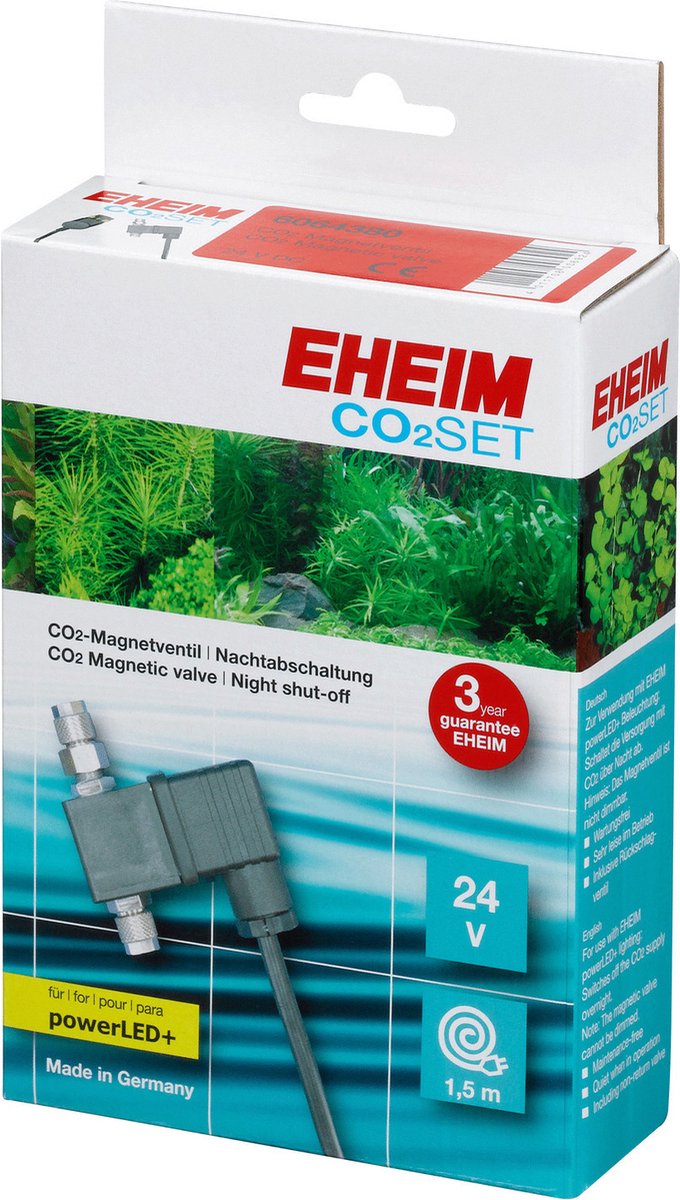 Bol.com Eheim Magneetventiel Met Aansluiting Powerled+ - Bemesting - 24 Volt aanbieding