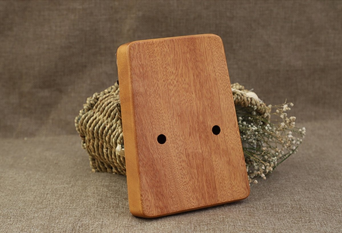 17 toetsen mahonie duimpiano, hoge prestaties kalimba vinger piano muziekinstrument met stemhamer, geschenken voor kinderen en volwassenen beginners, D