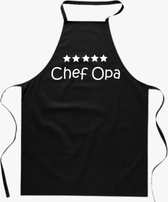 LBM Chef Opa, kookschort - Keukenschorten - Zwart