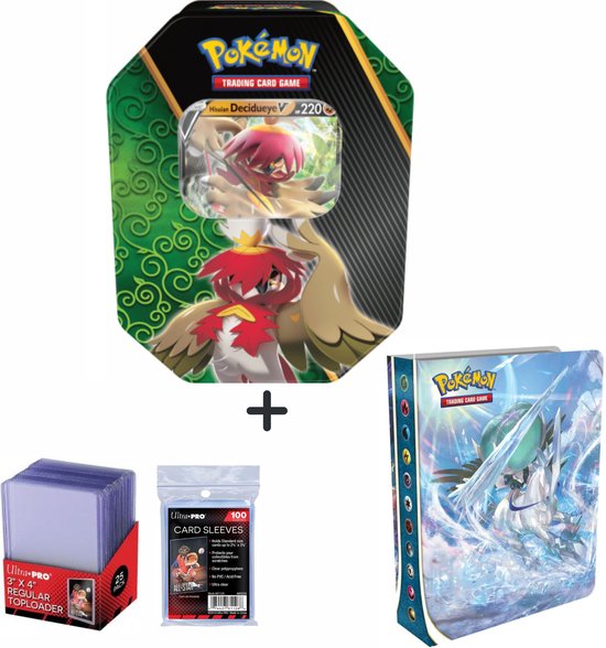 Afbeelding van het spel Pokémon Divergent Powers Summer 2022 Tin - Decidueye V - Cadeau Set
