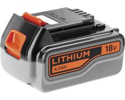 BLACK+DECKER Lithium ion schuifaccu 18V. 4.0Ah - BL4018-XJ