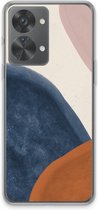 Case Company® - Hoesje geschikt voor OnePlus Nord 2T hoesje - Geo #1 - Soft Cover Telefoonhoesje - Bescherming aan alle Kanten en Schermrand