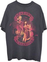 Disney The Nightmare Before Christmas - Season's Screamings Unisex T-shirt - L - Zwart
