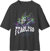 Disney Sleeping Beauty - Fearless Maleficent Unisex T-shirt - M - Zwart