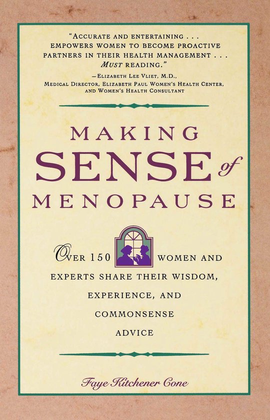 Making Sense of Menopause - cover
