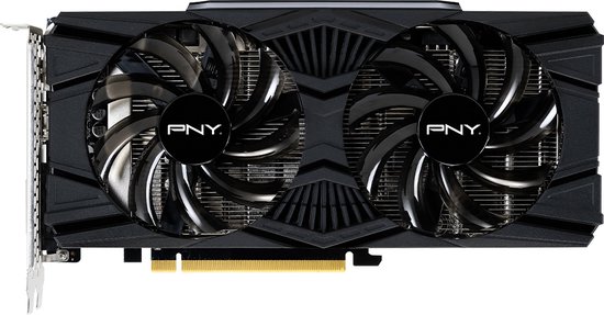 Grafische kaart - PNY - GEFORCE RTX2060 - 12 GB - GDDR6 - PCIE 3.0 - HDMI / DP / DVI-D (VCG206012DFPPB)