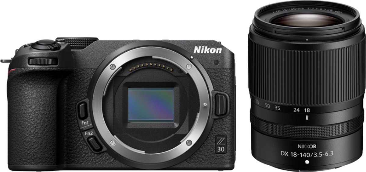 Nikon Z30 + 18-140mm f/3.5-6.3 VR - Nikon