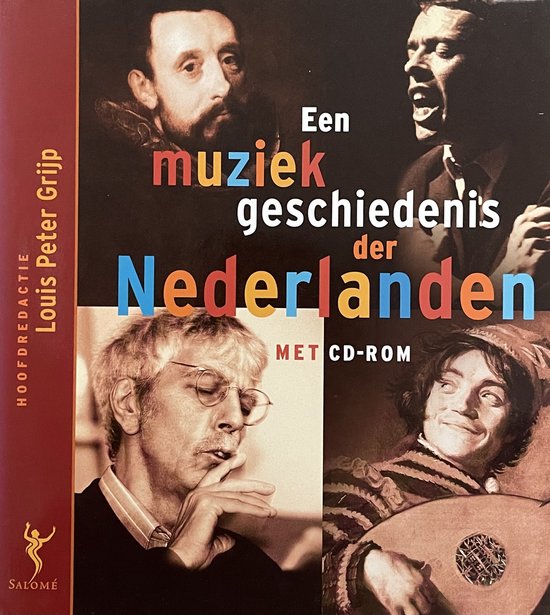 Omslag van Muziekgeschiedenis Der Nederlanden