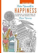 Color Yourself to Happiness Postcard Book