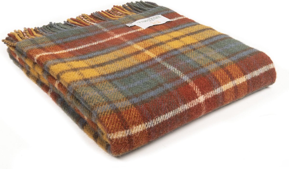 Couverture En Laine Pure Tartan Antique Dress Gordon – Tweedmill Textiles, Chaleur & Tradition Écossaise