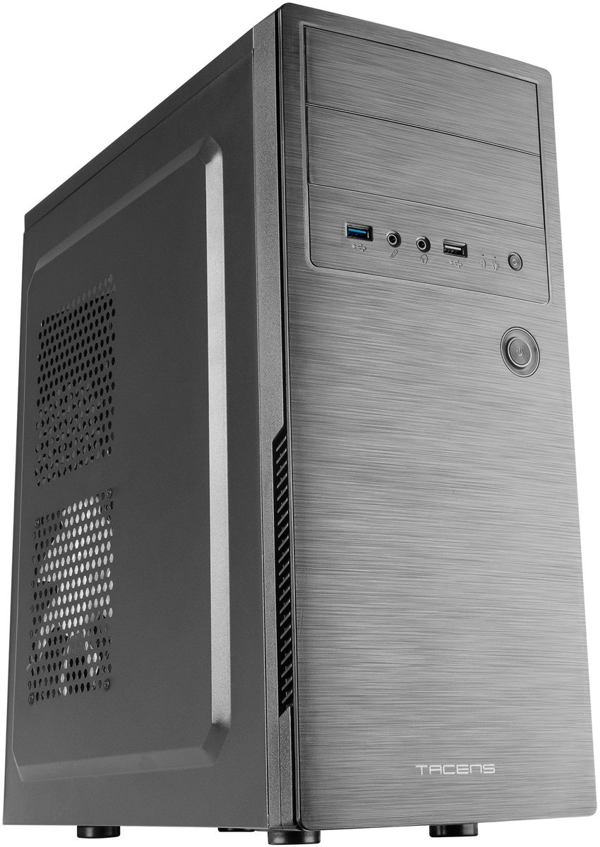 ATX kast Tacens INITIOX Zwart