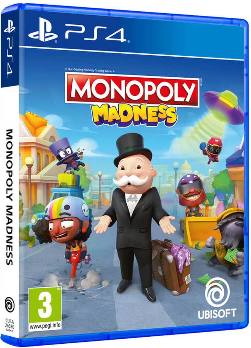 Jogo para Consola Playstation Sony PS4 Monopoly Madness - Limifield