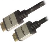ADJ KABHDM300-00070 300-00070 Câble HDMI2.0 A / V [4K 2160p M / M 3m Cottonwrap Noir / Argent]