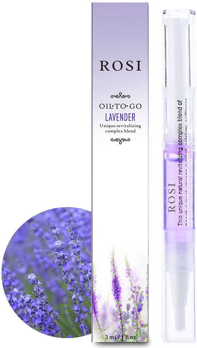 ROSI Revitaliserende Nagelriemolie Pen - Nagelriem Verzorging Olie - Nagel Riem Cuticle Therapy Oil - Lavender
