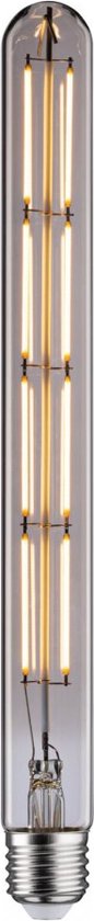Paulmann LED buislamp - 806lm - 8,8W - 2700K - dimbaar - Rookglas - E27