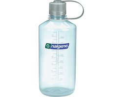 Nalgene - Narrow Mouth Bottle - drinkfles - waterfles - lekvrij - 1000ml - BPA free - SUSTAIN - SeaFoam