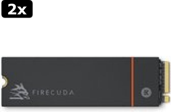 Disque dur SSD interne Seagate FireCuda 530 Heatsink 4 To Noir - SSD  internes