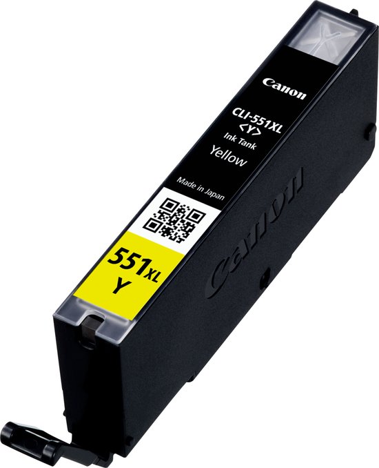 Canon CLI-551XL Y - Inktcartridge - Origineel - Hoge capaciteit - Geel