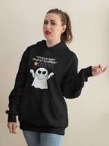 Rick & Rick Halloween Hoodie - L Hoodie -  Halloween Hoodie - Halloween Sweater - Dames Hoodie - Dames Sweater -  2020 Is Boo Sheet! Would Not Recommend. - Funny Hoodie - Zwarte Hoodie