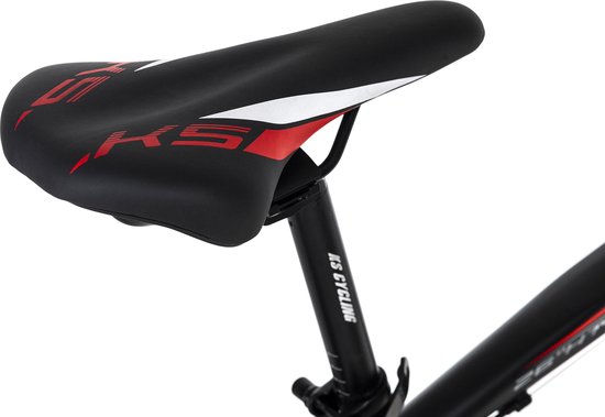 Ks Cycling Fiets Mountainbike hardtail 26 inch Catappa zwart-rood - - KS Cycling