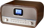 Soundmaster DAB970BRGOLD  Stereo DAB+ radio, CD speler, bluetooth, en USB