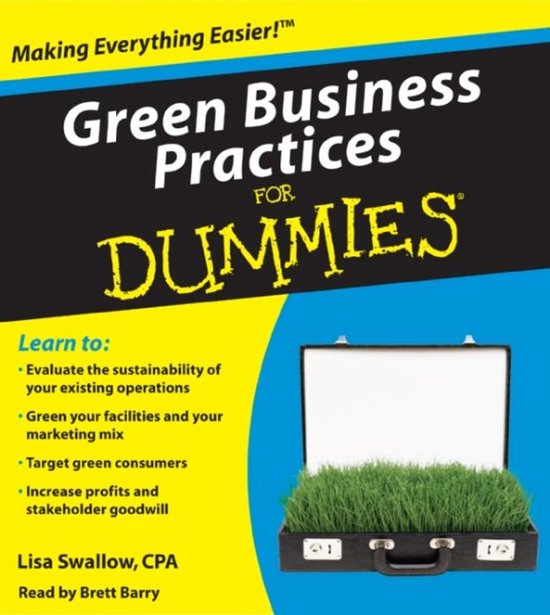 Green Business Practices for Dummies - cover