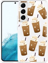 Galaxy S22 Hoesje Frappuccino's - Designed by Cazy