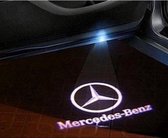 Mercedes Deur Logo Projector - Portier voertuigverlichting - Auto deur verlichting - Auto interieur - Mercedes accessoires - Set van 2 - Portierverlichting - Laser Projector - CLA (2018 t/m heden)