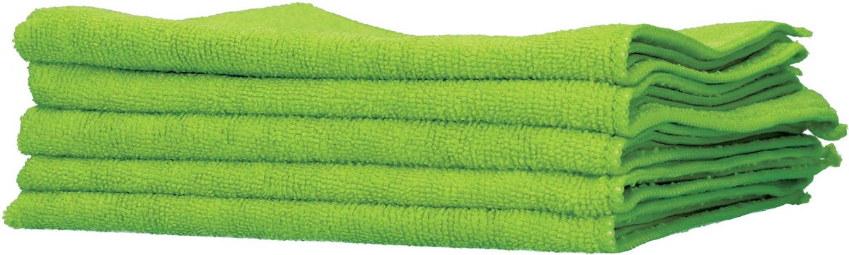 Finixa microvezeldoek groen 40x40cm – 10st