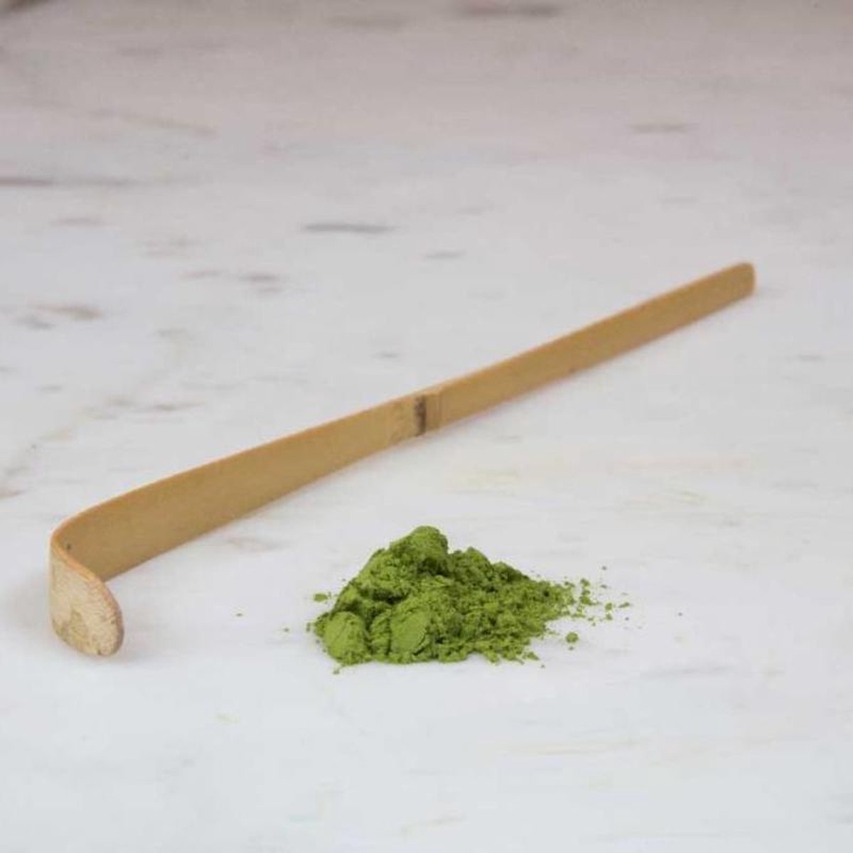 Matcha – Losse Thee | Bamboe Lepel | 17cm