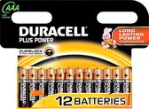 Duracell Plus Power Duralock Alkaline AAA/LR03 blister 12