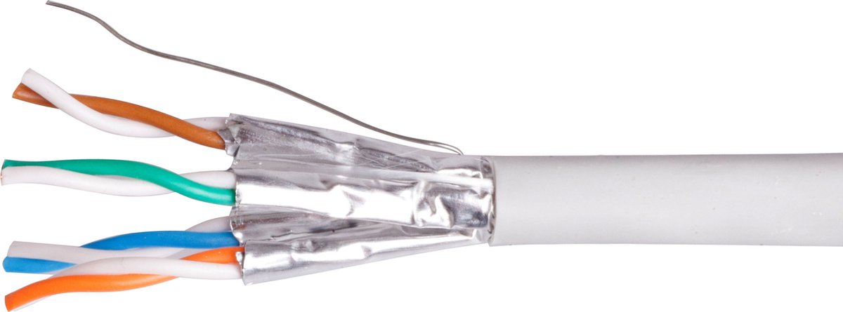 Equip 404521 100m Cat6 U/UTP (UTP) Grijs netwerkkabel