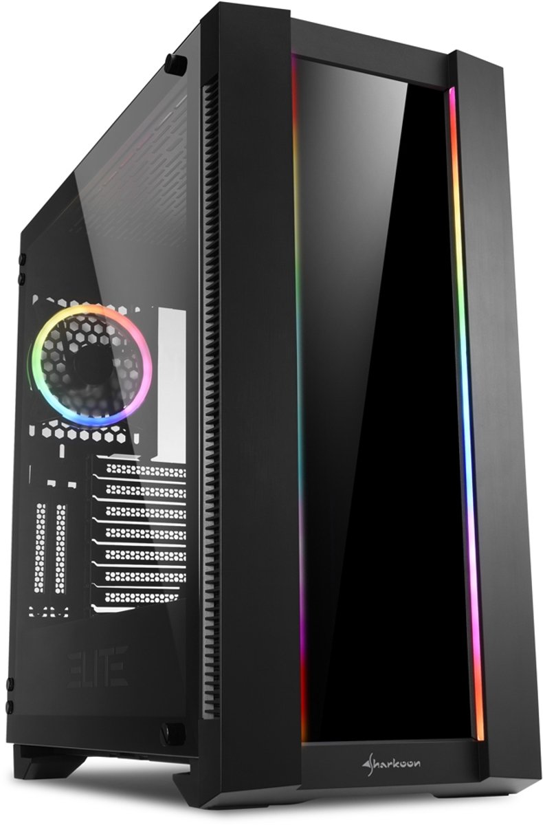 ATX Semi-tower Box Sharkoon 4044951027163 Black