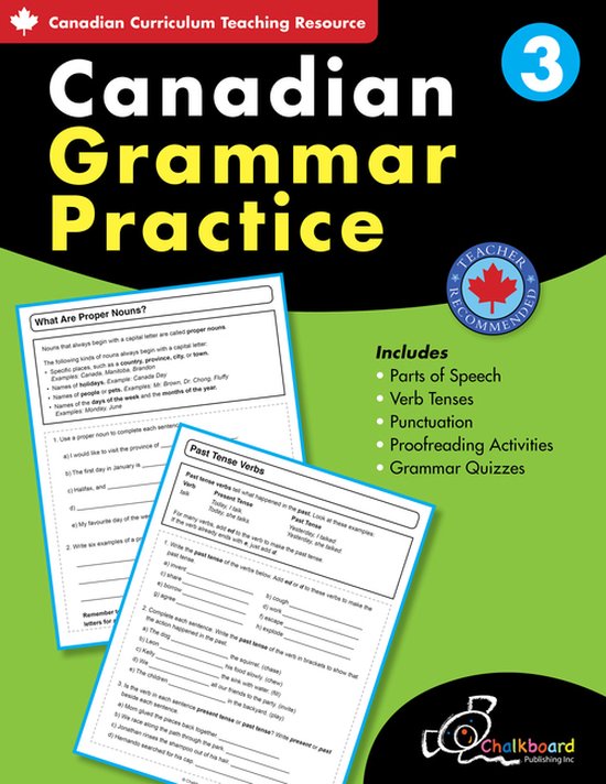 Canadian Grammar Practice 3 - cover