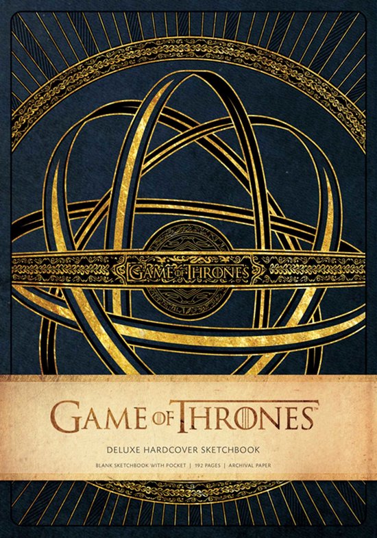 GoT Deluxe Hardcover Sketchbook - cover