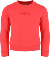Mexx Crew Neck Sweater - Coral Red - Vêtements Filles - Sweat - Taille 110-116 - Pull - Pull