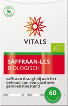 Vitals - Saffraan-LCS - Biologisch - 60 Capsules - draagt bij aan het behoud van een positieve gemoedstoestand - NL-BIO-01