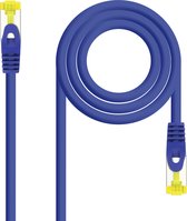 Câble réseau UTP robuste catégorie 6 NANOCABLE 10.20.1900-L25- BL Blauw 25 cm