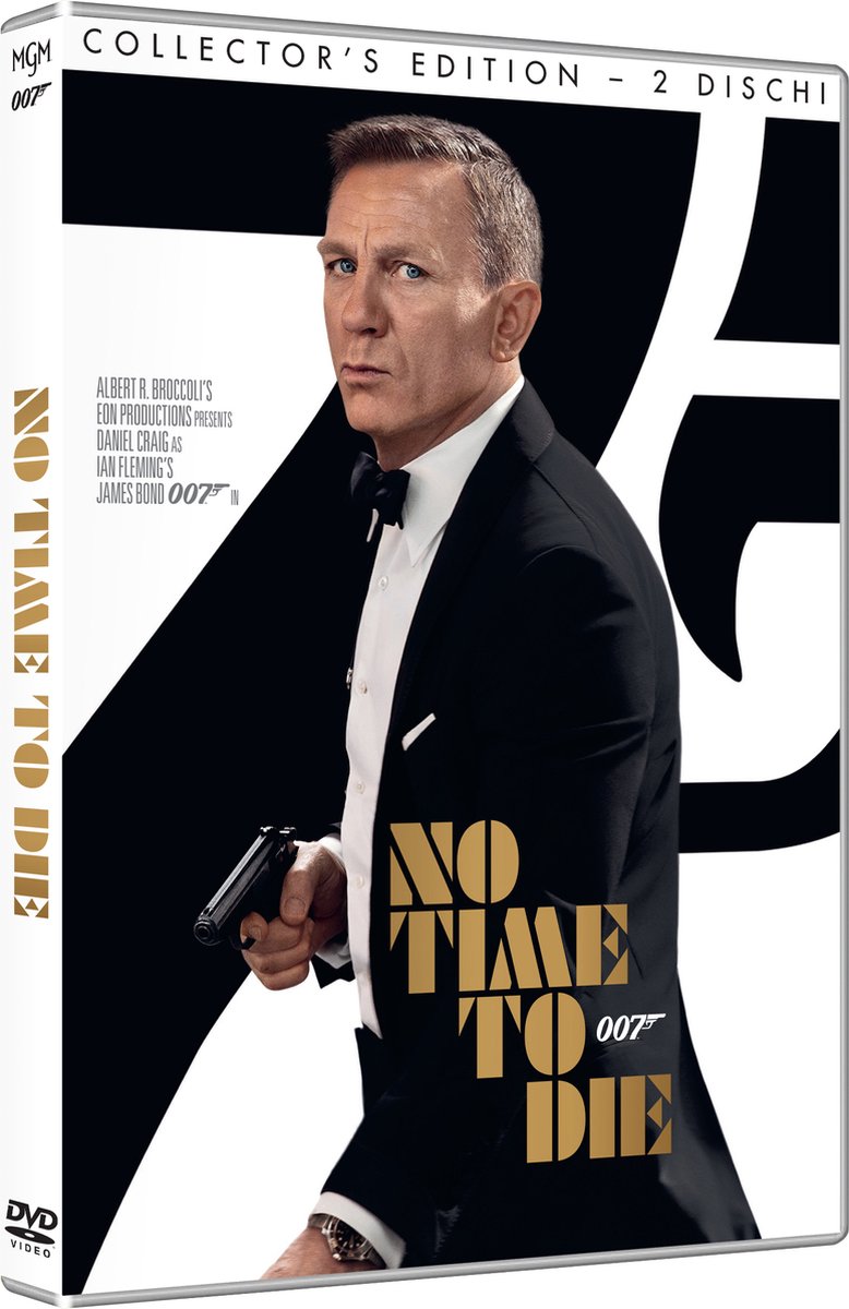 Universal Pictures 007 No Time To Die DVD Engels, Italiaans