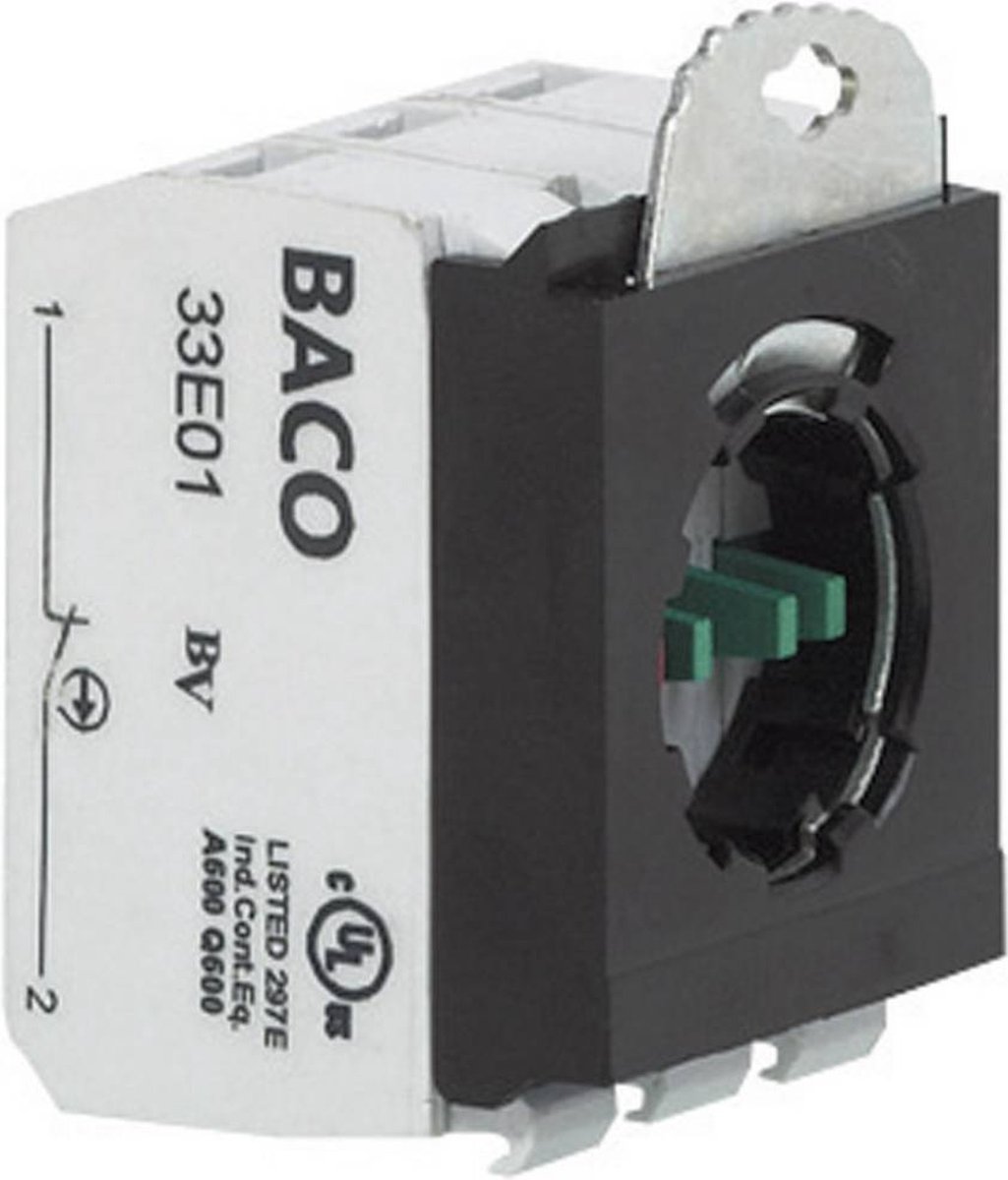 BACO 333ER02 Contactelement Met bevestigingsadapter 2x NC Moment 600 V 1 stuk(s)
