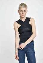 Urban Classics - Cross Top - M - Zwart