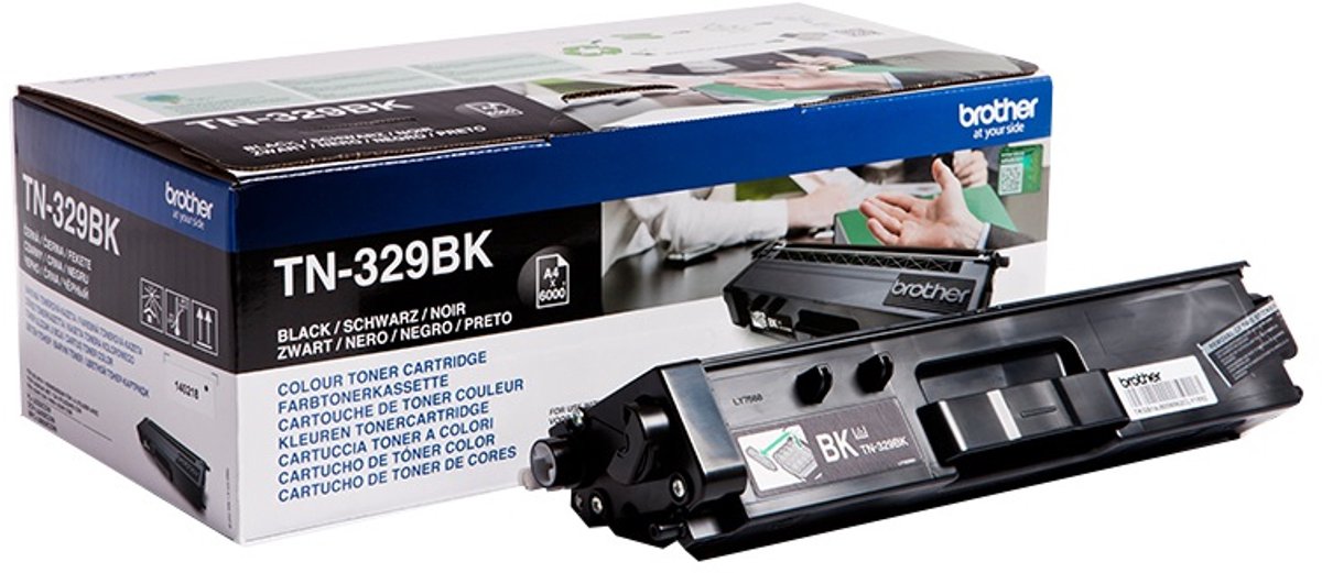 Brother TN-329BK zwart (Origineel XXL)