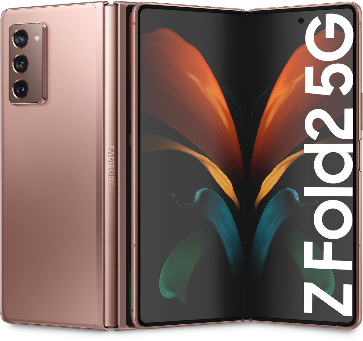 Samsung Galaxy Z Fold 2 5G - 256GB - Mystic Bronze | bol