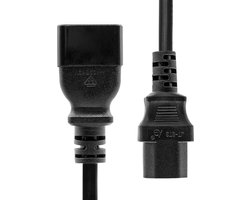 ProXtend PC-C13C20-0005 electriciteitssnoer Zwart 0,5 m C13 stekker C20 stekker