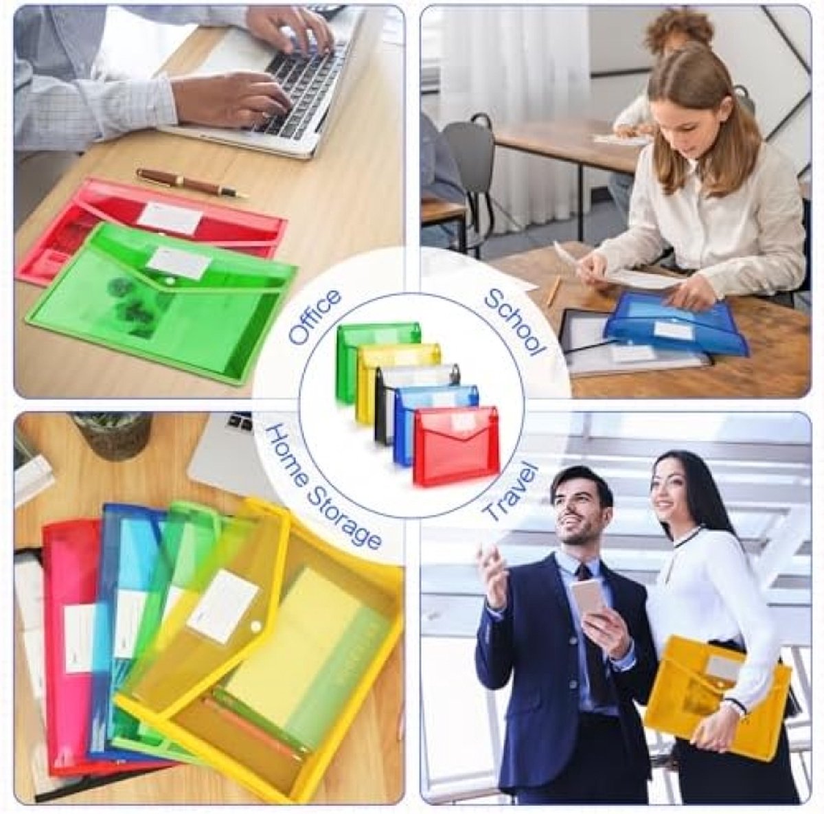 Diploma / Contract map Leer A4 Zwart | LEDERWAREN