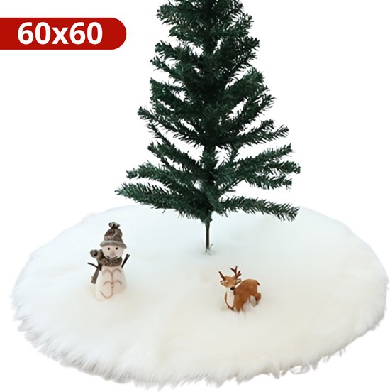 Nivard Kerstboom Mand - Kerstboomrok Voor Kunstboom - Rond 60cm